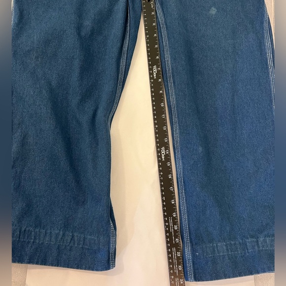 Liberty Mens Denim Work Carpenter Style Overalls *36x28 - Picture 10 of 12